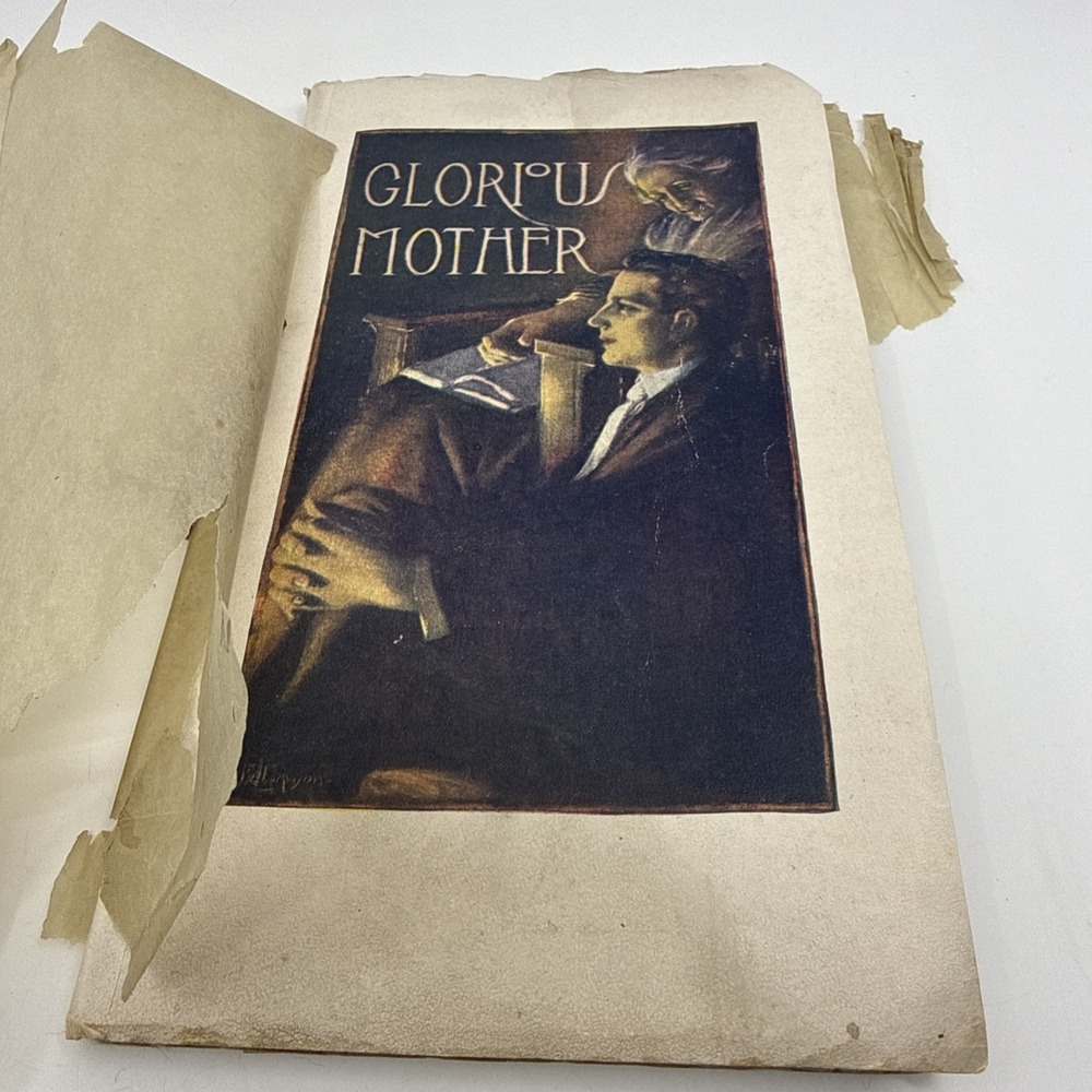 Antique Mothers Day Booklet Glorious Mother by Samuel Francis Woolard 1909 Art